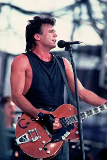 Iconic Concert Prints: Celebrate the Unforgettable Music Event That United the World: Rick Springfield At Live Aid