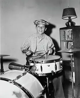 Ricky Nelson On The Drums