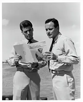 Lac0038 Prints: Ricky Nelson And Jack Lemmon In The Wackiest Ship In The Army