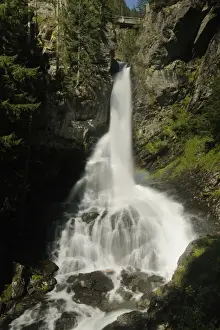 Niedere Tauern Prints: Riesachfaelle waterfalls, Schladminger Tauern mountain range, Styria, Austria, Europe