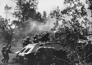 Tank Prints: Riflemen Attack