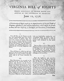 Bill of Rights of the State of Virginia