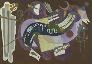 Expressionist Prints: Rigid And Curved