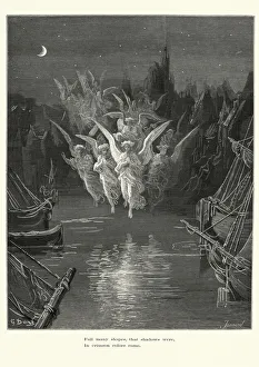 Spooky Gallery: Rime of the Ancient Mariner - in crimson colors came