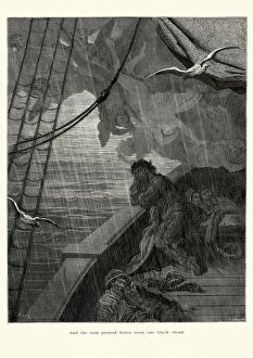 Spooky Gallery: Rime of the Ancient Mariner - rain poured down