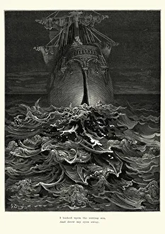 Images Dated 14th October 2015: Rime of the Ancient Mariner - upon the rotting sea