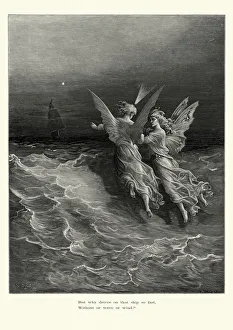Spooky Gallery: Rime of the Ancient Mariner - that ship so fast
