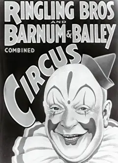 Wisconsin Prints: Ringling Brothers Barnum and Bailey Circus Poster