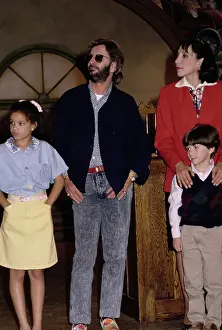 Huty30102 Prints: Ringo Starr And Didi Conn During Shining Time Station Taping