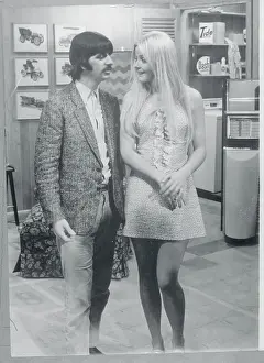 Ringo Starr with Ewa Aulin
