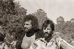 Ringo Starr and John Matuszak in Caveman