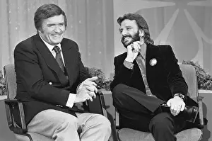 Burbank Prints: Ringo Starr and Mike Douglas on TV Set