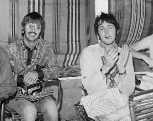 Ringo Starr with Paul McCartney