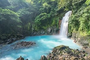 Jungle Gallery: Rio Celeste waterfall, Tenorio volcano national park, Costa Rica