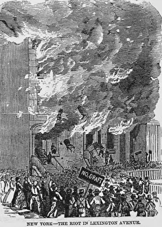 16882 Prints: Riot on Lexington Avenue