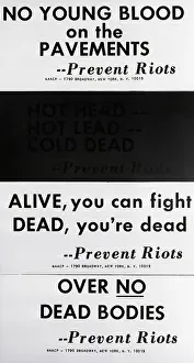 Sticker Prints: Riot Prevention Stickers