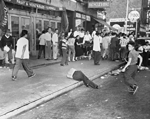 Injury Prints: Rioters During Harlem Unrest