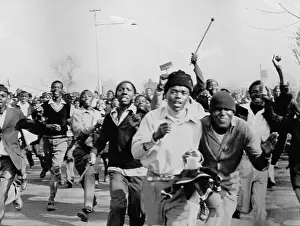 Rioting in Soweto