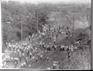 Riots in Nowa Huta