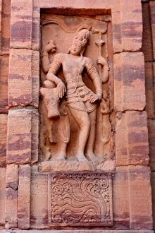 Karnataka Gallery: Rishabaroodar Lord Shiva on Virupaksha Temple Wall