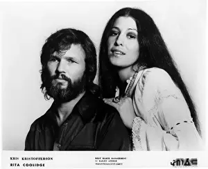 5 28 15 Ochs Prints: Rita Coolidge And Kris Kristofferson Portrait