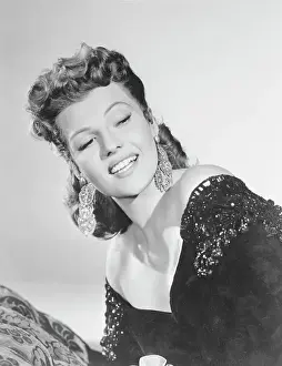 Curly Hair Prints: Rita Hayworth
