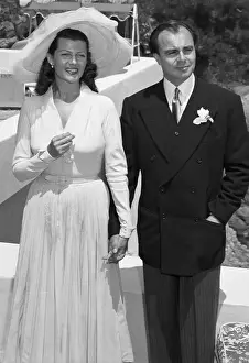 Cannes Prints: Rita Hayworth and Ali Khan