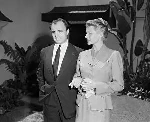Muslim Prints: Rita Hayworth, Aly Khan Arm-In-Arm
