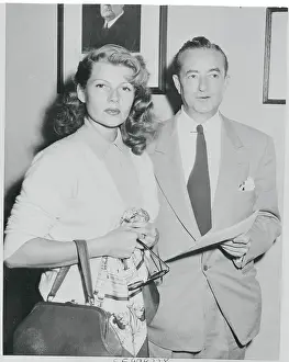 Reno Prints: Rita Hayworth Consulting Bartley Crum