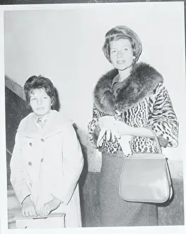 Rita Hayworth and Her Daughter