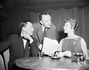 Rita Hayworth, Frank Sinatra & George Sid