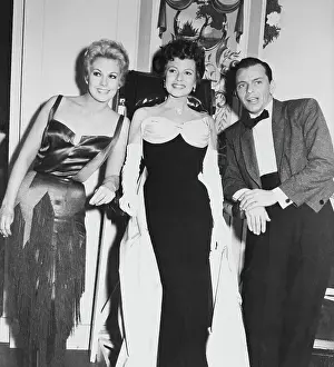 Rita Hayworth with Frank Sinatra and Kim Novak