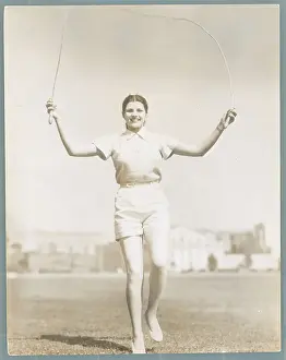 Rita Hayworth Jumping Rope