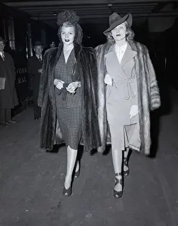 Departure Prints: Rita Hayworth and Marlene Dietrich