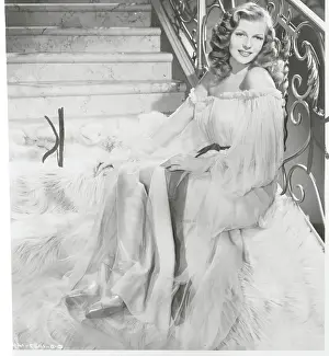 Rita Hayworth in Negligee