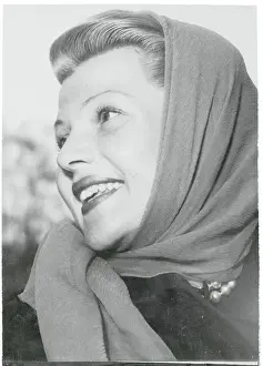 Lausanne Prints: Rita Hayworth Smiling