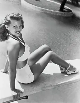 Rita Hayworth in Swimsuit