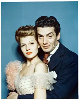 Lac0048 Prints: Rita Hayworth And Victor Mature In My Gal Sal
