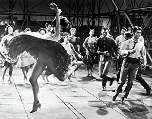 Performing Prints: Rita Moreno Dancing with Cast of West Side Story