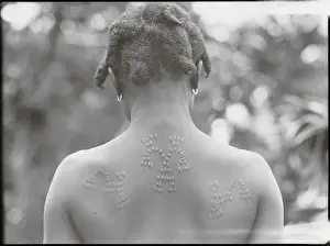 Skin Prints: Ritual Scars on a Djuka's Back