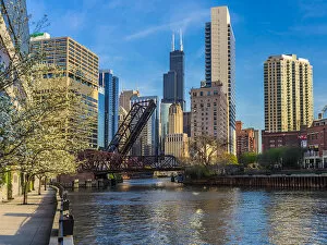 Cityscapes Prints Collection: River North Chicago