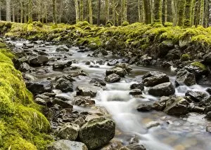 River Ossian, Corrour, Highlands, Scotland, United Kingdom