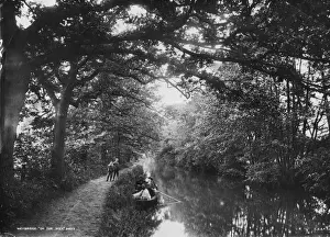 Weybridge Prints: River Scene