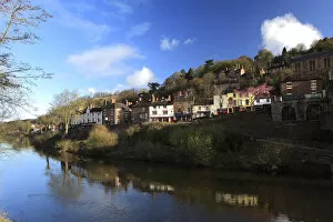 Images Dated 2nd March 2014: river Severn and Ironbridge town