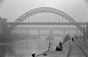 Road Bridge Prints: River Tyne Bridges
