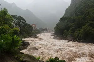 Inca Prints: River Urubamba and the Aguas calientes town