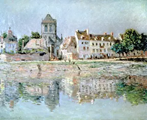 Monet Prints: By the River at Vernon, 1883. Artist: Claude Monet