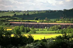 River Welland valley, Harringworth railway viaduct
