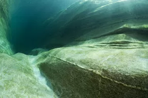 Images Dated 10th September 2012: Riverbed of the Verzasca River, underwater view, Lavertezzo, Valle Verzasca, Canton Ticino