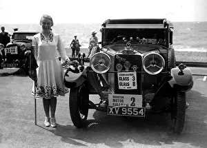 Saloon Car Prints: Road Rally Car